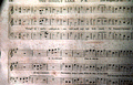 "The Goodly Land" from a revised copy of the "Sacred Harp" by W.M. Cooper - Old Chicora, Florida