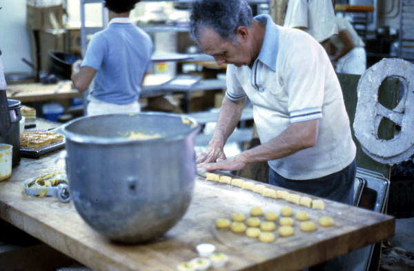 Making pastries at Cafe Cubano - Miami, Florida