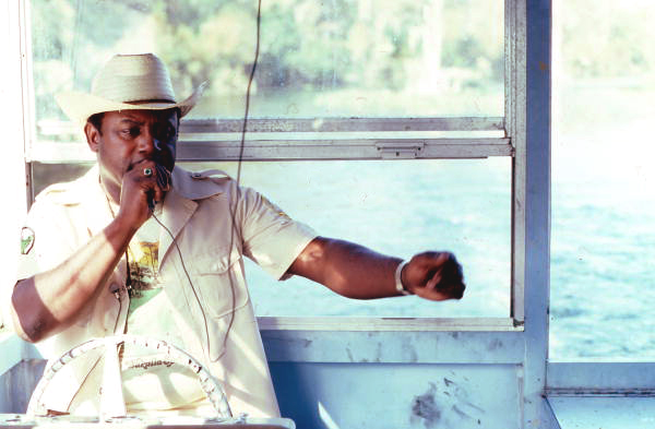 Tour boat guide Wilbert Gavin - Wakulla Springs, Florida