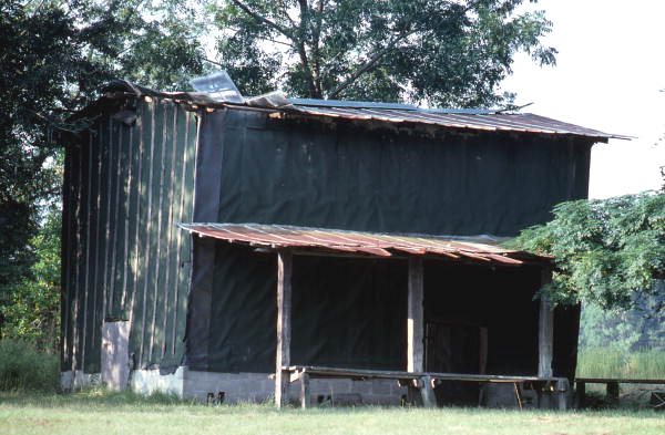 Tobacco barn on Winfield Road - Columbia County, Florida.