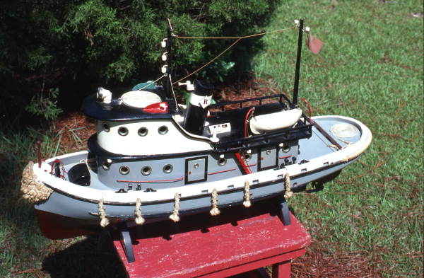 Model boat made by Mack Brown - Panama City, Florida