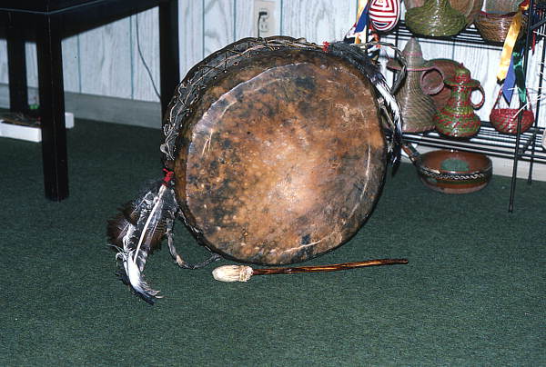 Creek Indian drum