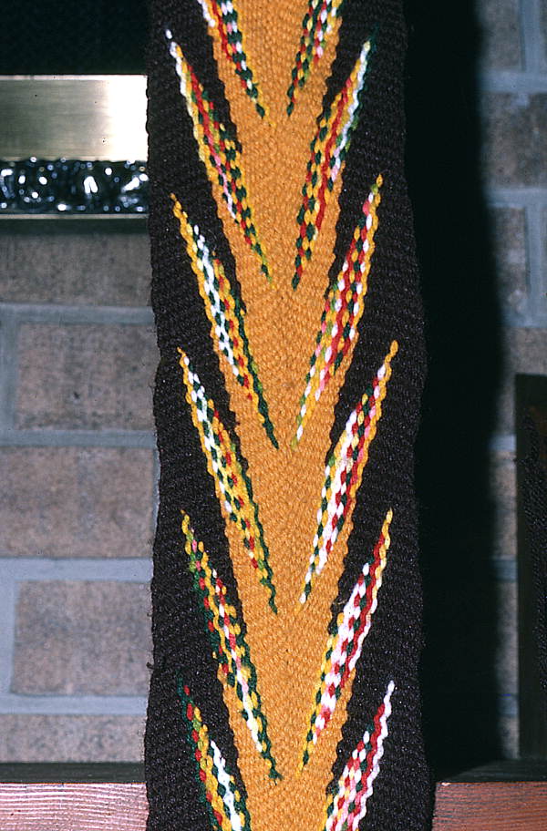 Example of Creek Indian woven good