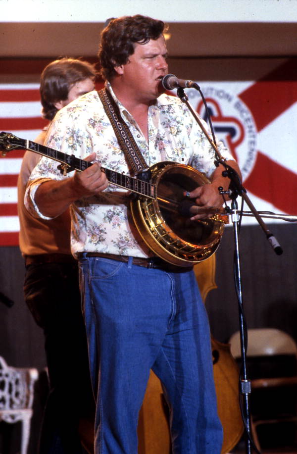 Skip Johns playing bluegrass - White Springs, Florida