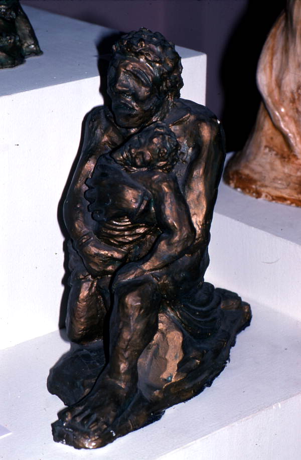 Sculpture by Pharoah Baker.