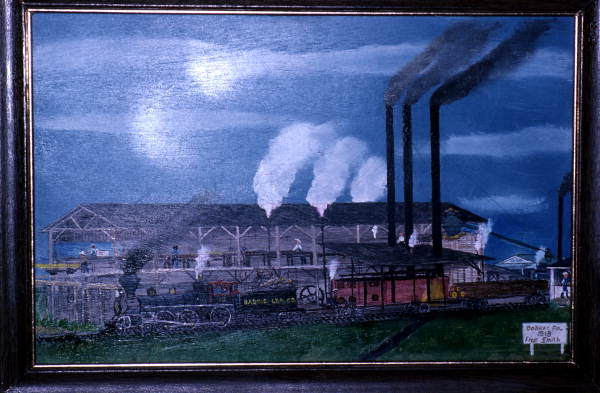 Painting by Frog Smith.