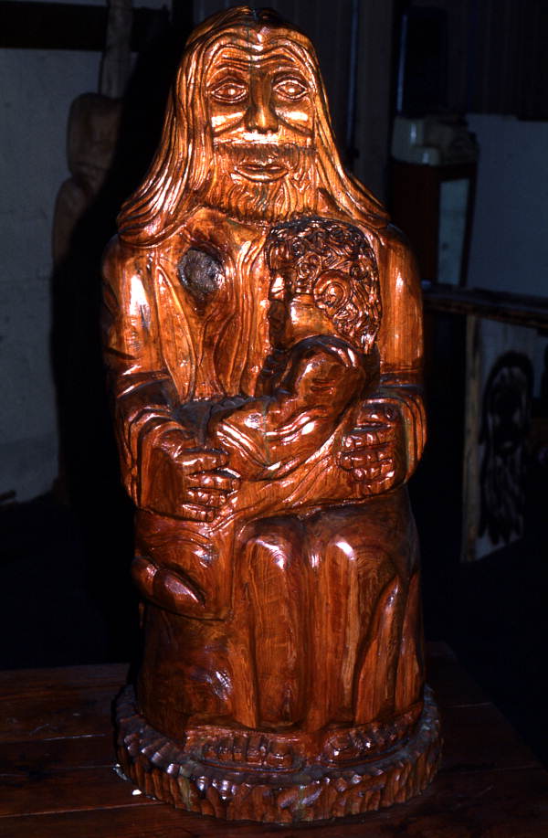 Wood-carving made by Susie Yohn - Orangedale, Florida
