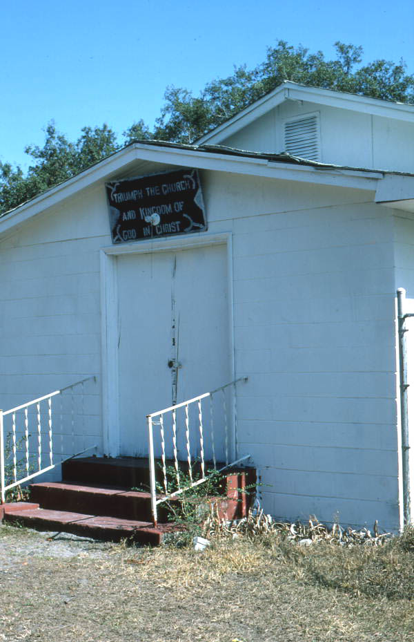 Exterior of the Triumph The Church and Kingdom of God in Christ - Crescent City, Florida.