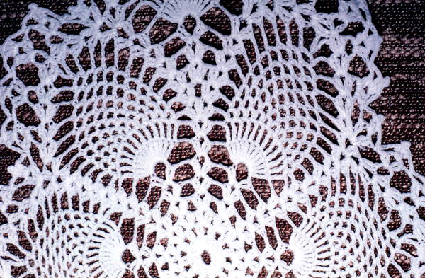 Minorcan crochet work done by Thelma Pacetti - Elkton, Florida.