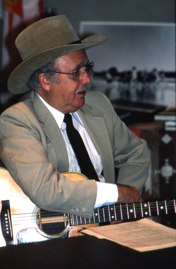 Bob Tinsley singing cowboy songs - Ocala, Florida.