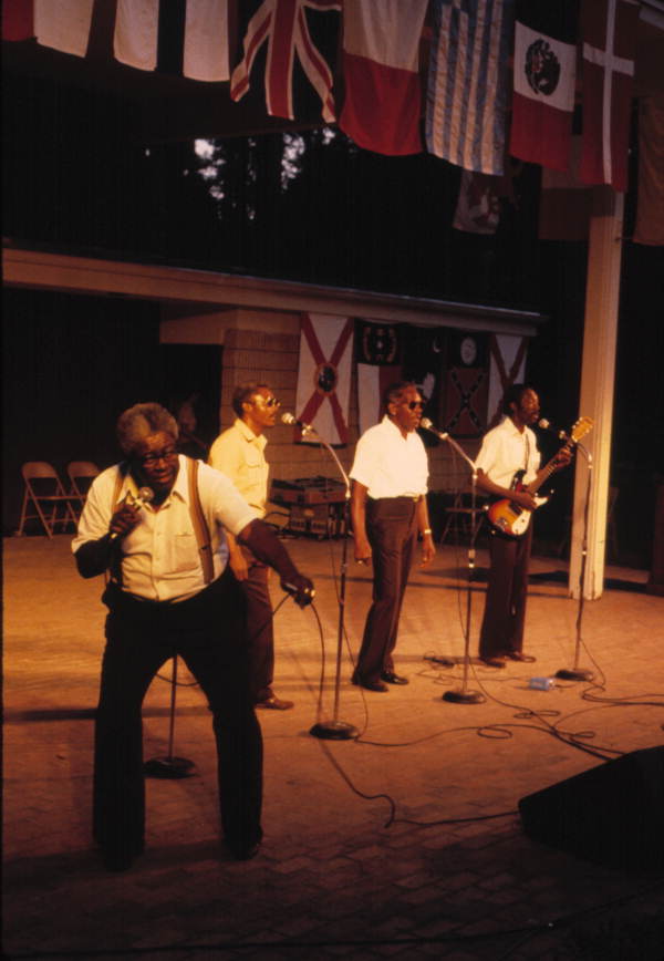 Dixie Jubilee Singers performing gospel music at 1985 Florida Folk Festival- White Springs, Florida