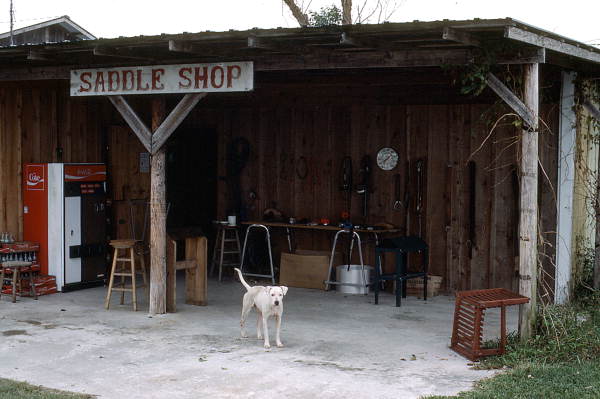 Johnny Rabon's saddle shop - Okeechobee, Florida