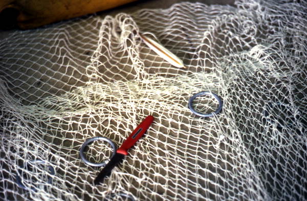 Net made by Joe Floyd - Jacksonville, Florida.