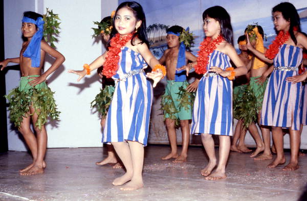 Robam Khmer Loeu dance performance during Cambodian New Year celebration - Jacksonville, Florida.
