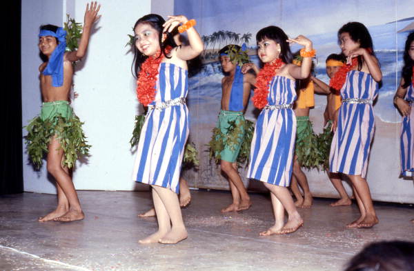Robam Khmer Loeu dance performance during Cambodian New Year celebration - Jacksonville, Florida.