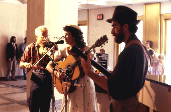 No-See-Ums String Band performing at the Folk Heritage Awards - Tallahassee, Florida.