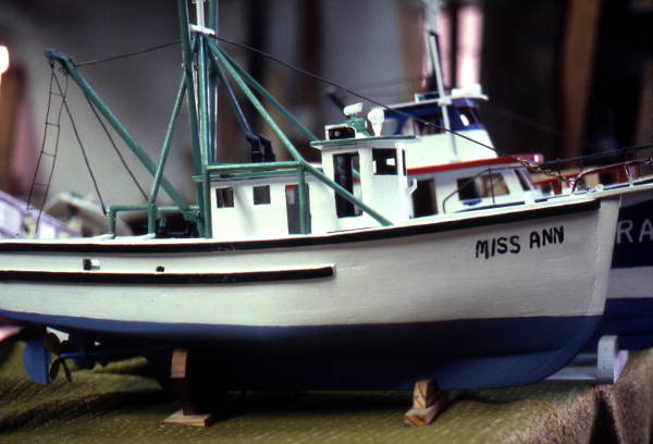 Model boat made by Ray Singleton - Jacksonville, Florida