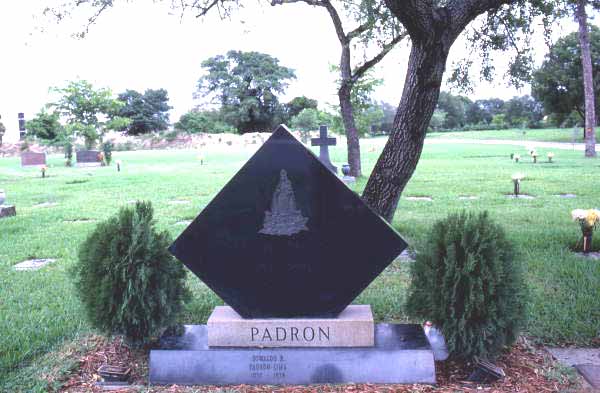 Gravestone at Woodlawn Park Cemetery : Miami, Florida.