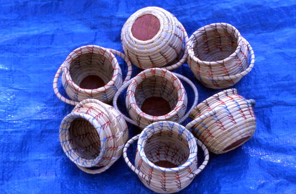 Sweetgrass baskets - Brighton Reservation, Florida