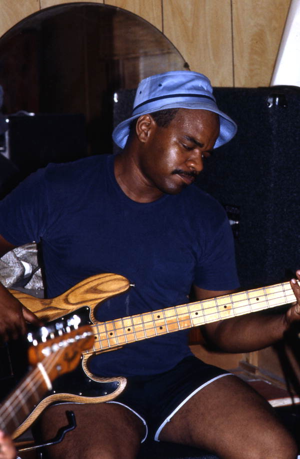 Kenny Holt playing bass - Jacksonville, Florida.