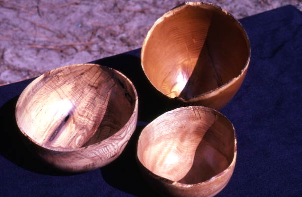 Wooden bowls made by David Barringer - Apopka, Florida