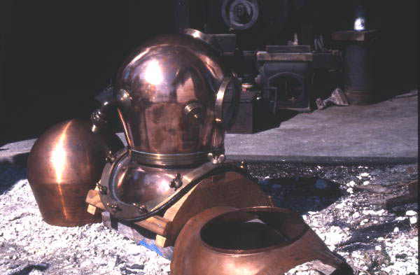 Greek diving helmet - Tarpon Springs, Florida.