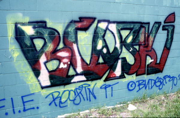 Graffiti - Jacksonville, Florida.