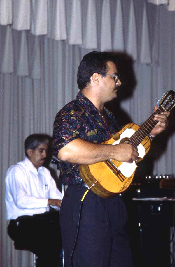 Performer playing salsa music - Jacksonville, Florida