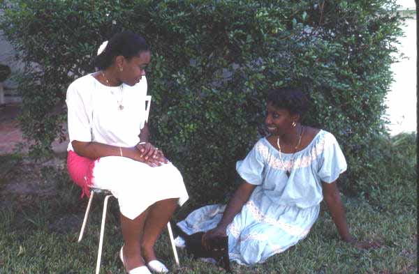 Fernande Forte and Liliane Louis - Miami, Florida.