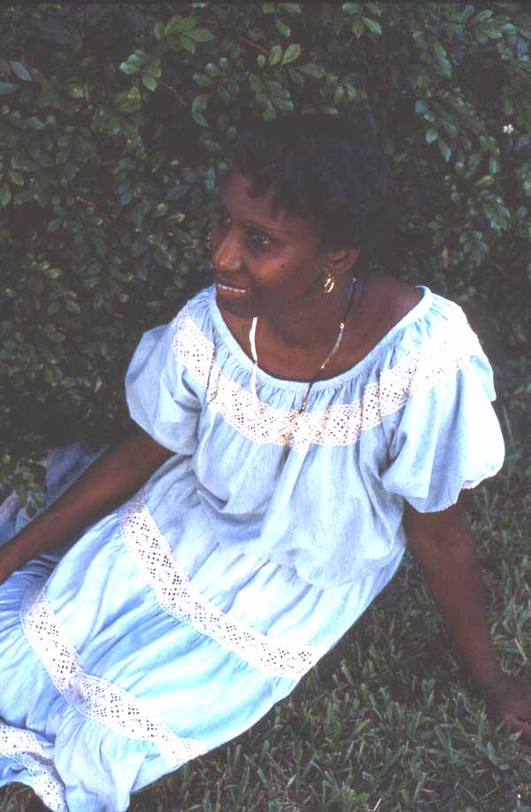 Haitian storyteller Liliane Louis - Miami, Florida.