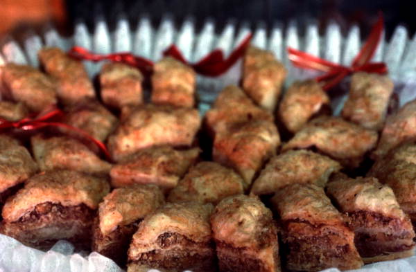 Greek baklava - Tarpon Springs, Florida.