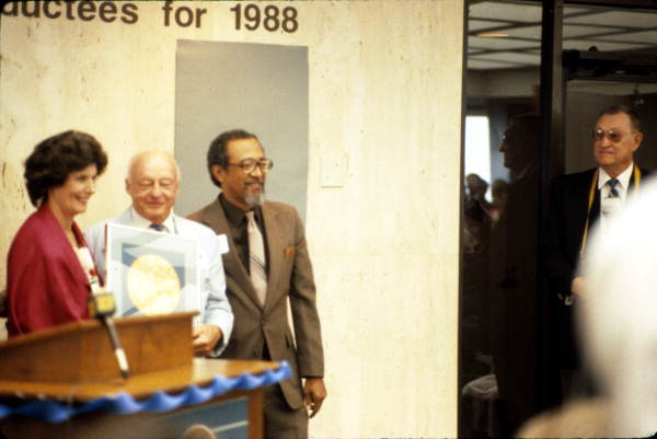 Folklorist and author Stetson Kennedy receives an award- Tallahassee, Florida