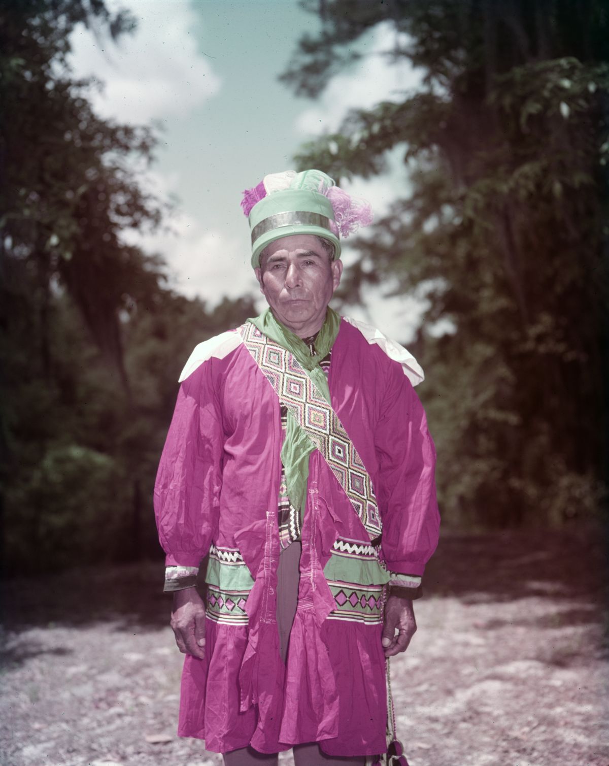 Frank Shore, Medicine Man of the Seminole Indians- White Springs, Florida