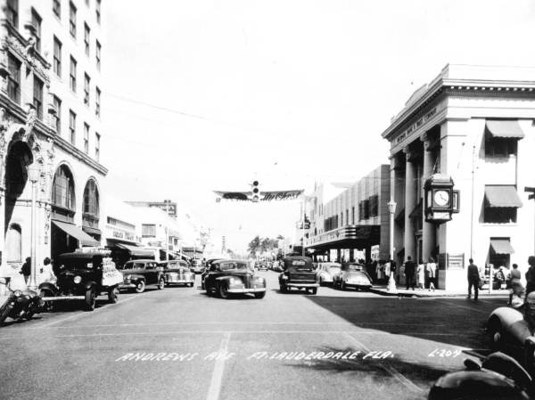 Andrews avenue - Fort Lauderdale, Florida..