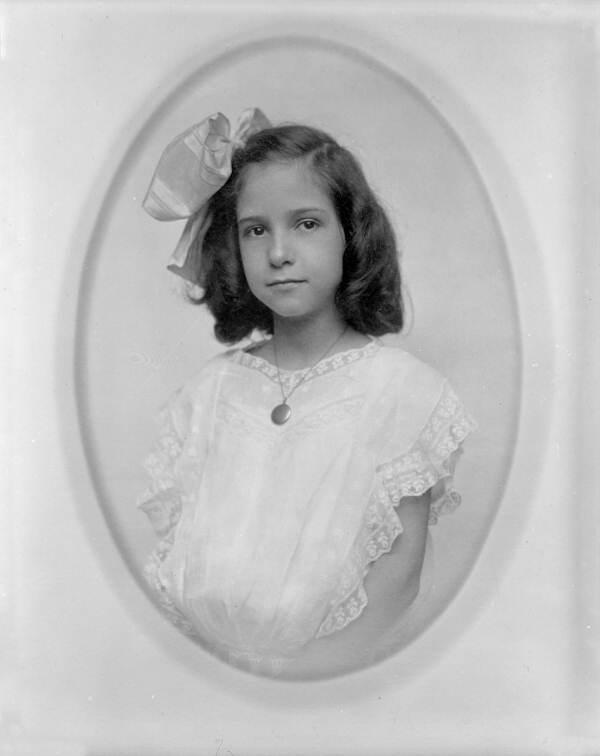Portrait of Elizabeth Byrd (later Taylor) - Tallahassee, Florida.