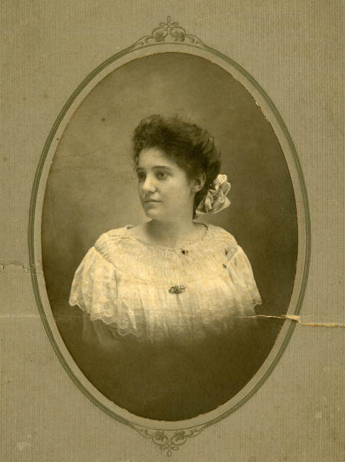 Portrait of Lina Clifton Byrd Van Brunt - Tallahassee, Florida.