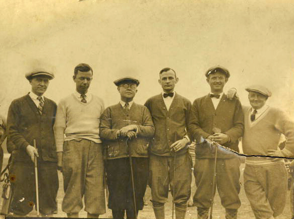 Portrait of golfing buddies - Tallahassee, Florida.