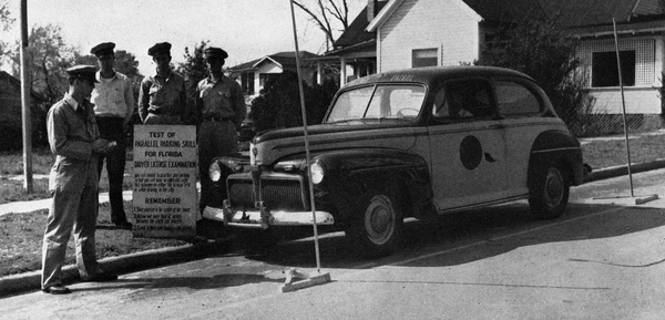 New Florida Highway Patrolmen receiving instruction