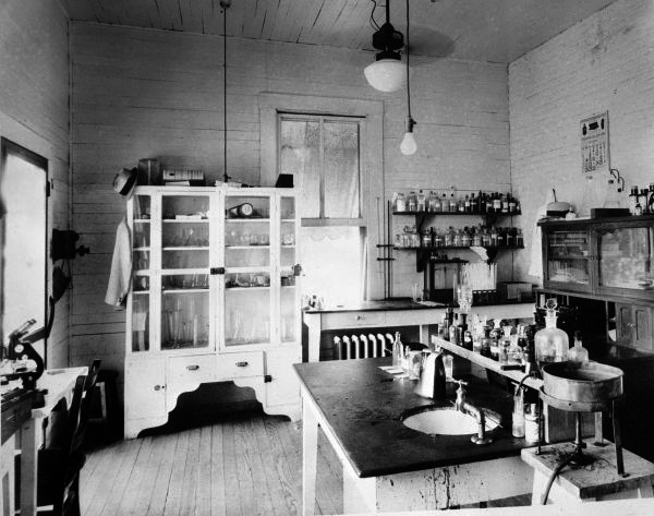 Laboratory interior at Florida State Hospital - Chattahoochee, Florida