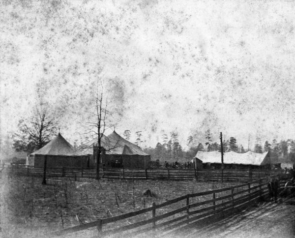 Circus tents at Bascom