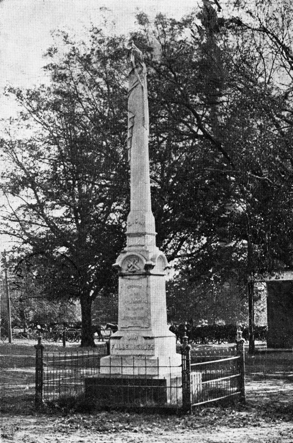 Confederate monument - Monticello, Florida