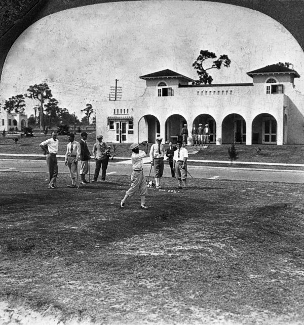 Golfing at Clearwater Country Club