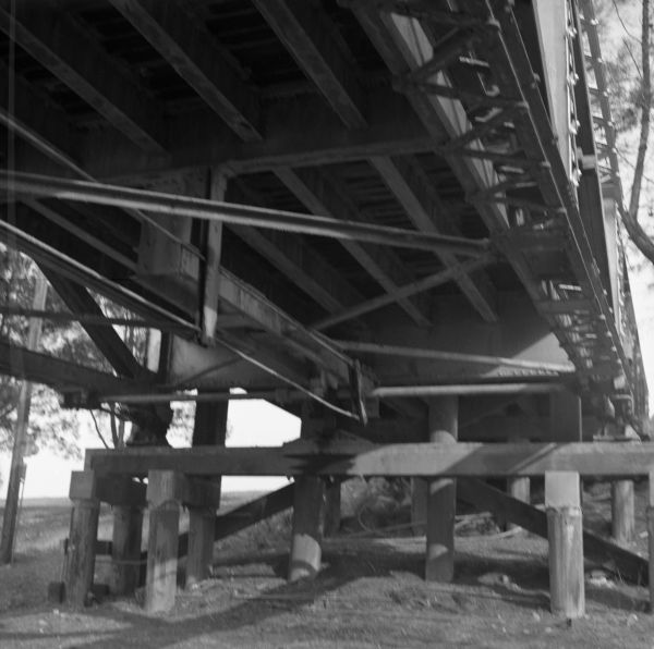 Bridge on State Road 717 over Dyke Canal - Belle Glade, Florida.