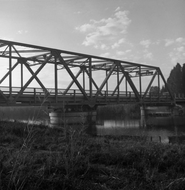 Twentymile Bend Bridge over Loxahatchee River - Palm Beach County, Florida.