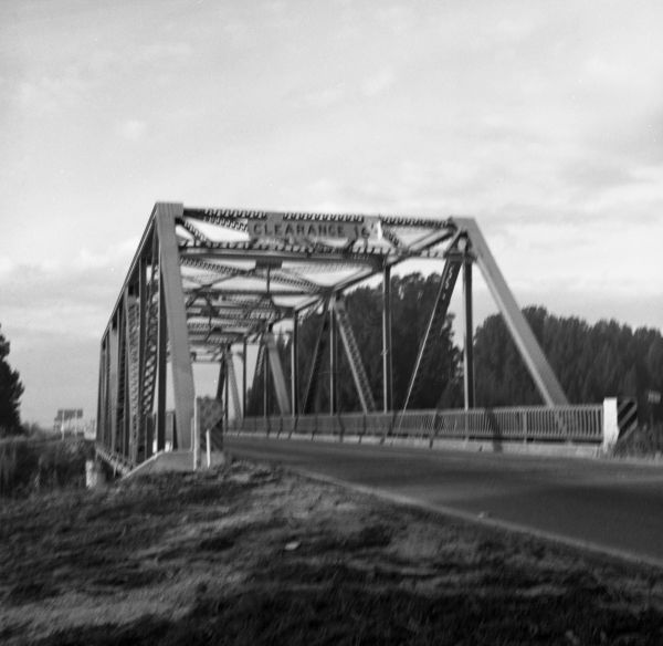 Twentymile Bend Bridge over Loxahatchee River - Palm Beach County, Florida.