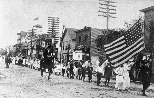 Washington's Birthday celebration parade - Eustis, Florida