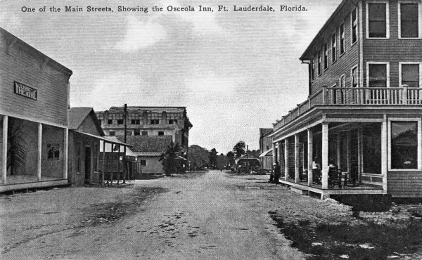 Lyric Theatre and Osceola Inn - Fort Lauderdale, Florida.