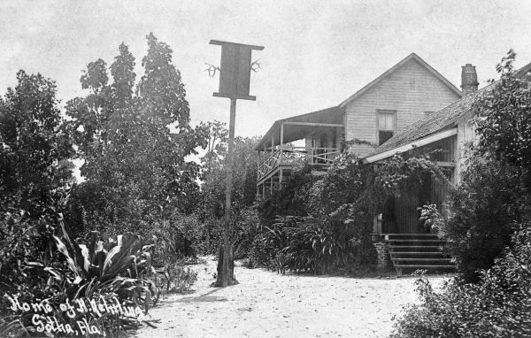 Professor Henry Nehrling home and greenhouse - Gotha, Florida