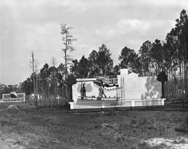 Painting a billboard - Duval County, Florida