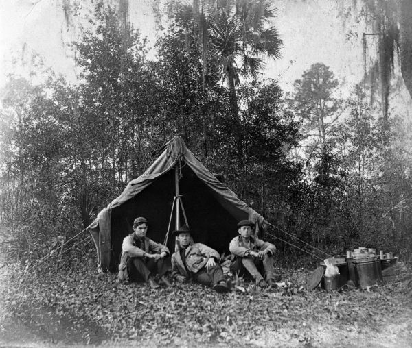 Hunting camp at Saint Francis - Florida